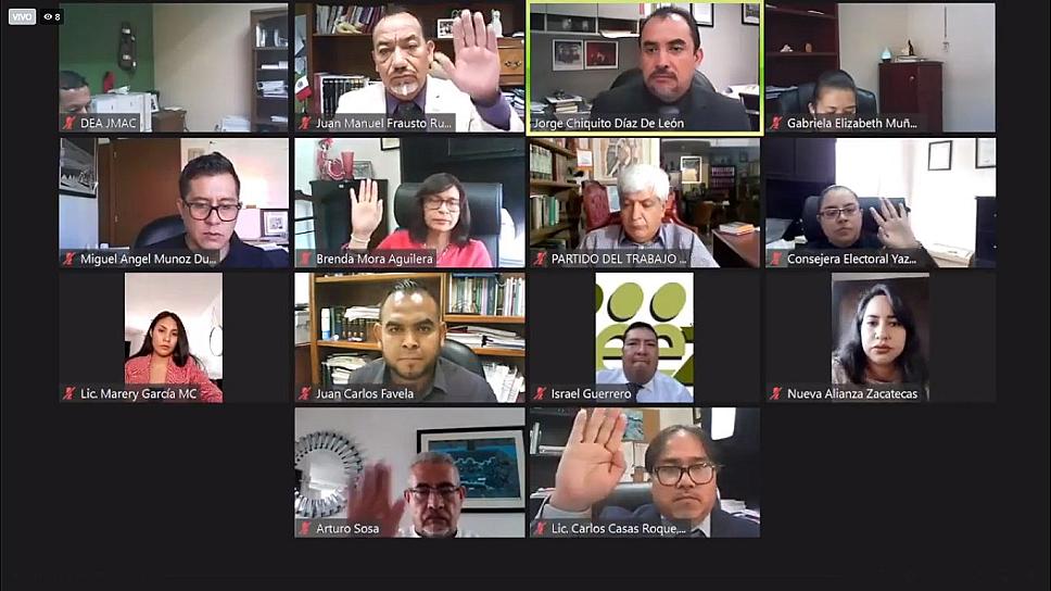 APRUEBA IEEZ SOLICITUD DE PROCEDENCIA DE REGISTRO DEL PRD ZACATECAS