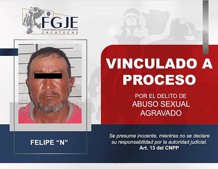 LO VINCULAN A PROCESO POR ABUSO SEXUAL AGRAVADO