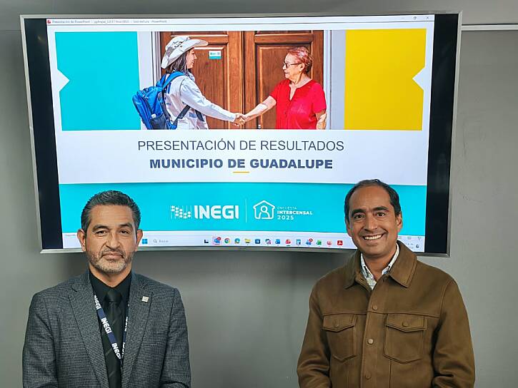 GOBIERNO DE GUADALUPE, PRIMERO EN PRESENTAR RESULTADOS CON INEGI