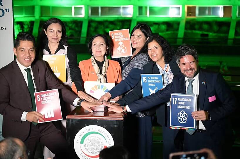 LLAMA AMALIA GARCÍA A ACELERAR CUMPLIMIENTO DE AGENDA 2030
