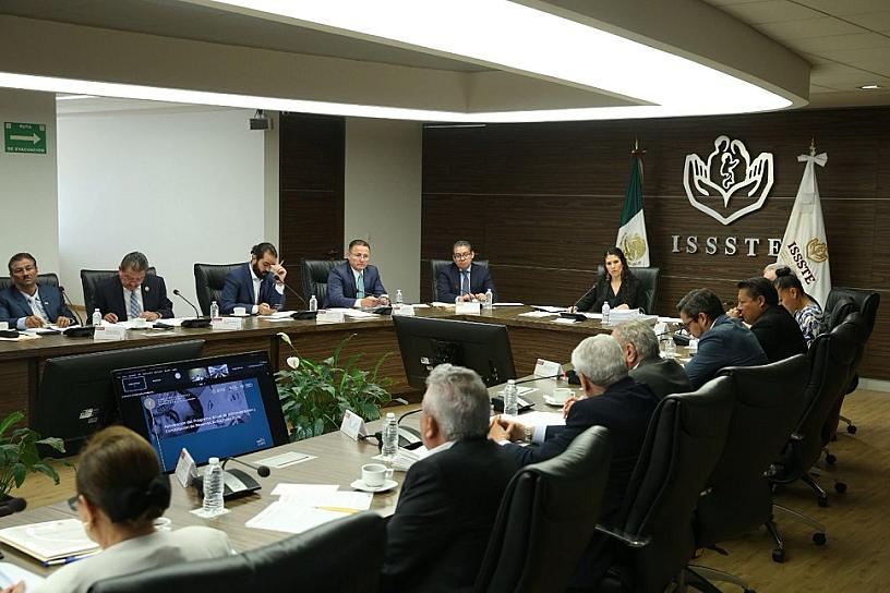 APRUEBA JUNTA DIRECTIVA DEL ISSSTE AVANZAR EN LA NACIONALIZACIÓN DE LOS SERVICIOS DE SALUD 