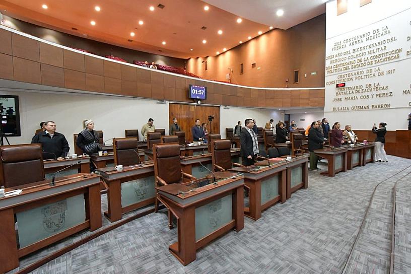 Aprueba Legislatura convocatoria para elección de cargos en el PJ de Zacatecas