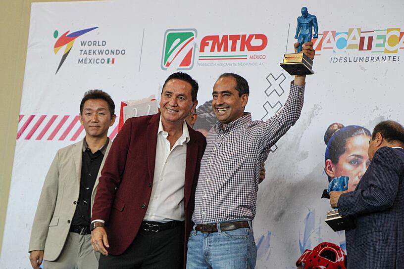 APOYA PEPE SALDÍVAR FESTIVAL DE TAEKWONDO Y TURISMO DEPORTIVO EN GUADALUPE