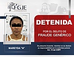 CUMPLIMENTA FGJEZ ORDEN CONTRA MAREYDA “N” POR FRAUDE GENÉRICO