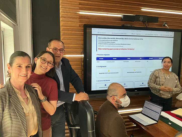 CONCLUYE MEDICINA UAZ ETAPA PARA AVANZAR EN REACREDITACIÓN INTERNACIONAL