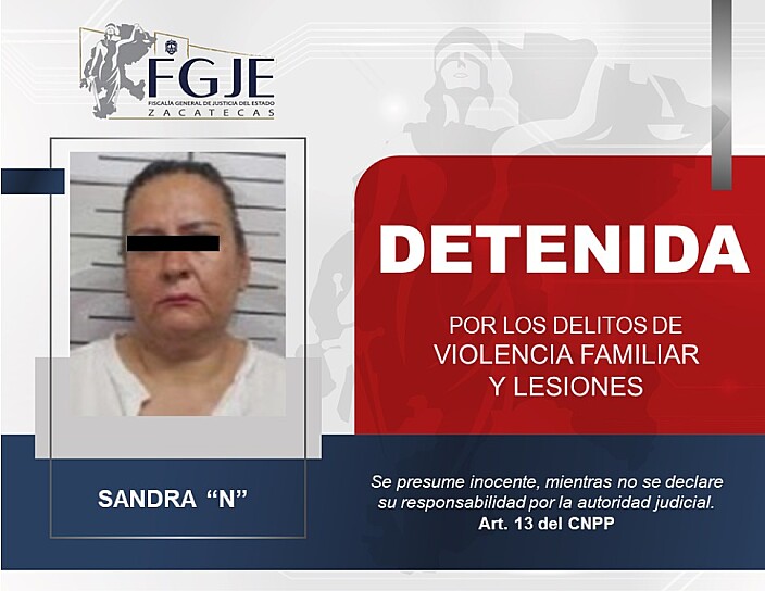 EJECUTA FGJEZ NUEVE APREHENSIONES Y UNA COMPARECENCIA EN SEIS MUNICIPIOS