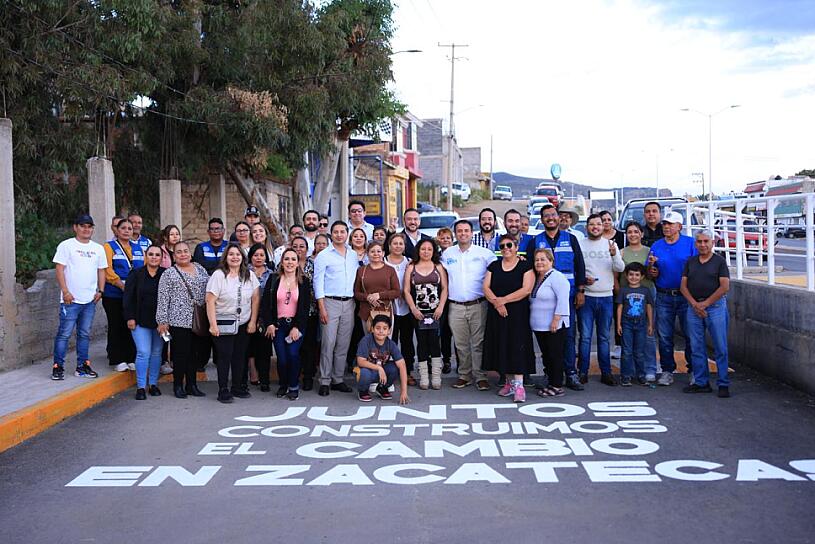 CONCLUYE AYUNTAMIENTO CAPITALINO PAVIMENTACIÓN DE CALLE MORAL EN HUERTA VIEJA