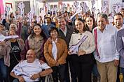 ENTREGA DAVID MONREAL VIVIENDAS A 18 FAMILIAS DE LUIS MOYA