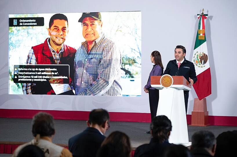 REPORTA CONAGUA INVERSIÓN DE 180 MIL MDP EN OBRAS HÍDRICAS