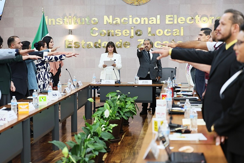 INSTALA INE CONSEJO LOCAL PARA PROCESO ELECTORAL FEDERAL 2026-2027
