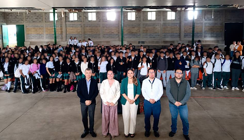 CAPACITA FGJEZ A 310 ESTUDIANTES SOBRE RIESGOS EN SAIN ALTO
