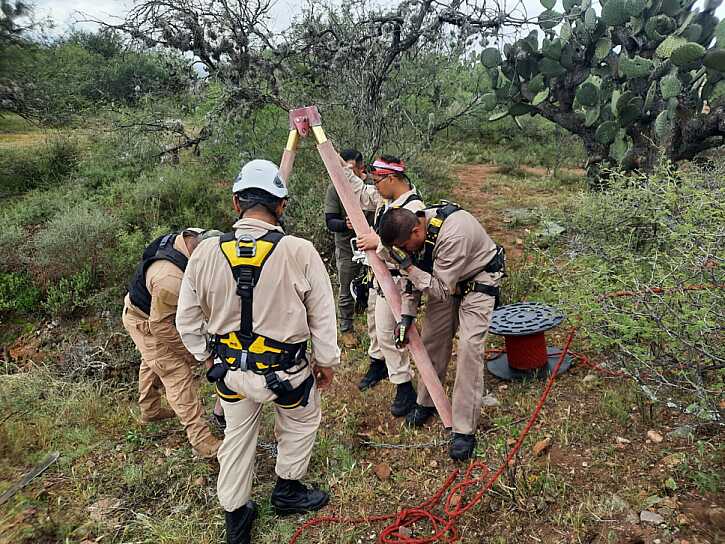 REALIZA COMISIÓN DE BÚSQUEDA PROSPECCIÓN CON DRONES EN PÁNFILO NATERA