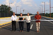 INAUGURA SHEINBAUM NUEVO PUENTE DE ACCESO AL PUERTO DE VERACRUZ