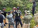 RECUPERAN CUERPO DE SENDERISTA EN BARRANCA DE MONTE ESCOBEDO