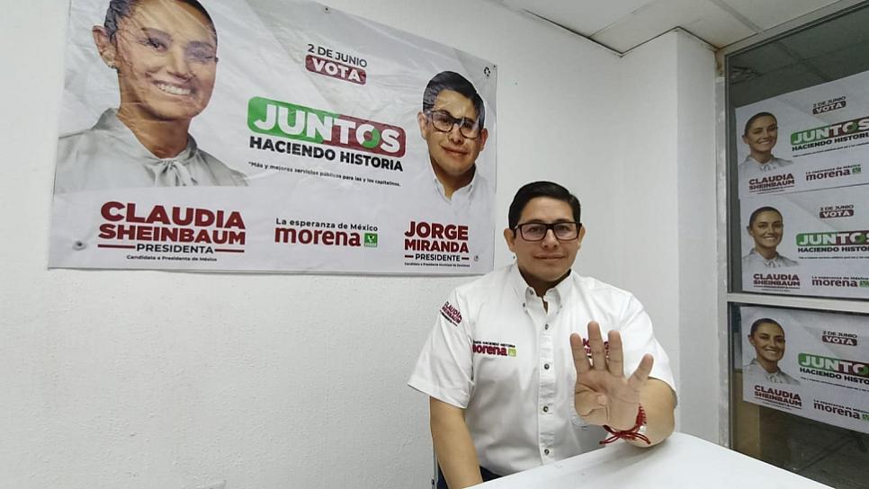 APUESTA JORGE MIRANDA A LA UNIDAD A FAVOR DEL MOVIMIENTO