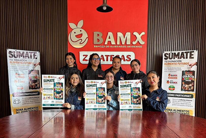 INICIA BANCO DE ALIMENTOS COLECTA ALIMENTA 2026 EN ZACATECAS