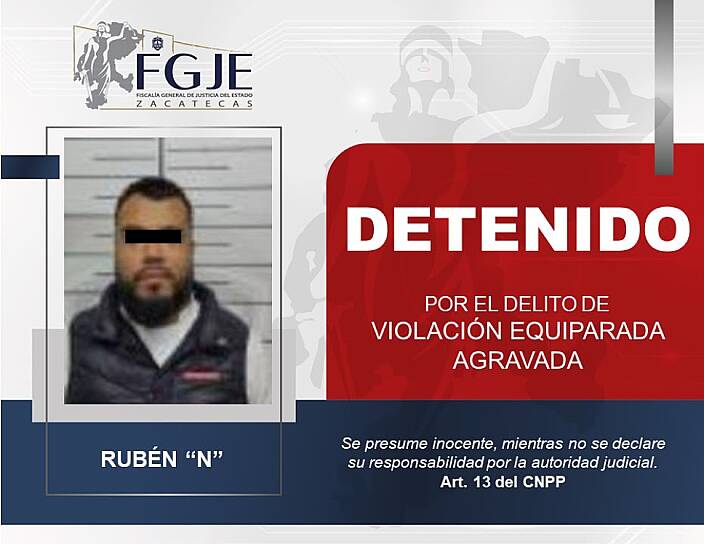 EJECUTA FGJEZ CINCO ÓRDENES DE APREHENSIÓN EN CUATRO MUNICIPIOS