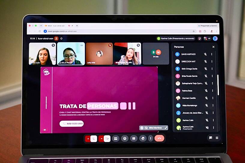 FORTALECE FGJEZ CAPACITACIÓN PARA PREVENIR Y DETECTAR TRATA DE PERSONAS