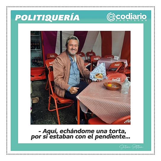 -Aquí echándome una torta, por si estaban con el pendiente...