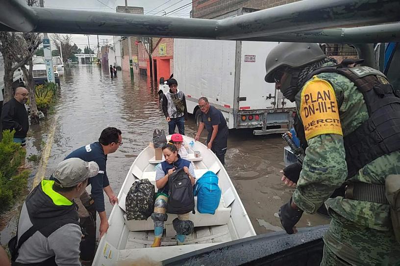 AQUEJAN INUNDACIONES A 32 MUNICIPIOS DEL ESTADO DE MÉXICO 