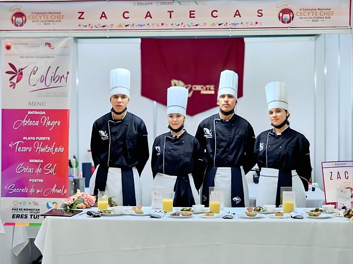 PREPARA CECYTEZ SEGUNDA EDICIÓN DEL CONCURSO ESTATAL CECYTE CHEF