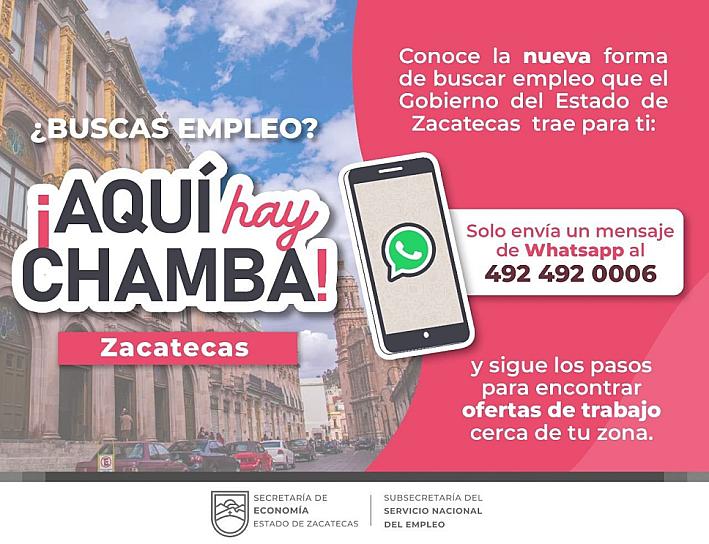 VINCULAN A DESEMPLEADOS Y EMPLEADORES EN PLATAFORMA 'AQUÍ HAY CHAMBA'