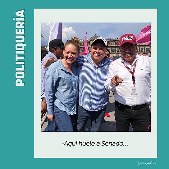 -Aquí huele a Senado...