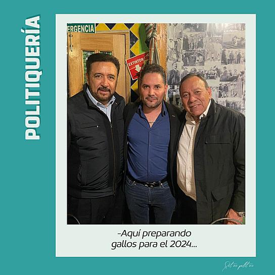 -Aquí preparando gallos para el 2024...