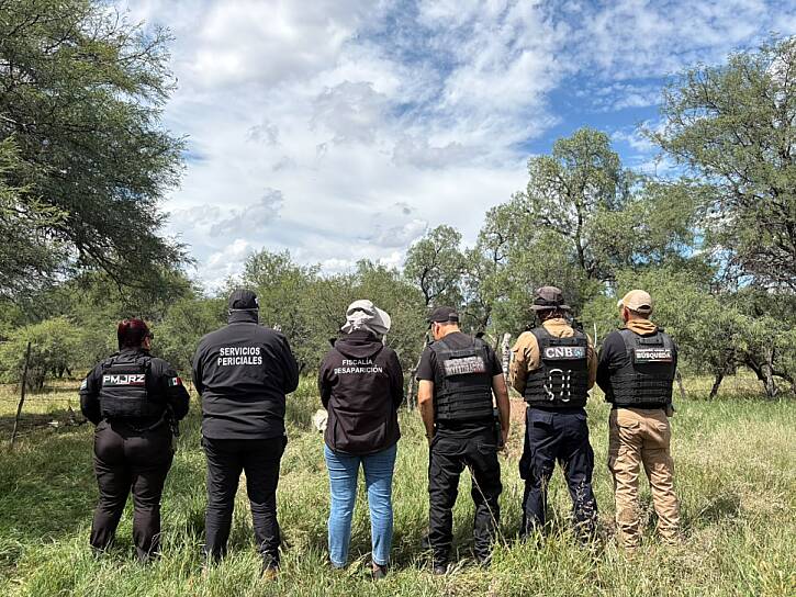 EMPRENDE BÚSQUEDA EN SOMBRERETE, JEREZ, ZACATECAS Y GUADALUPE