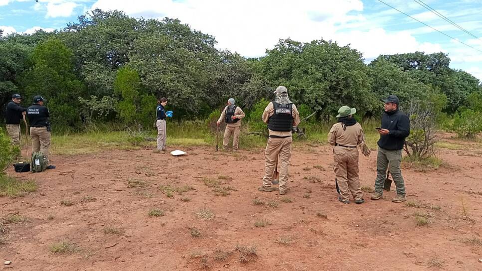 LOCALIZAN RESTOS ÓSEOS DURANTE LABORES DE BÚSQUEDA EN SOMBRERETE