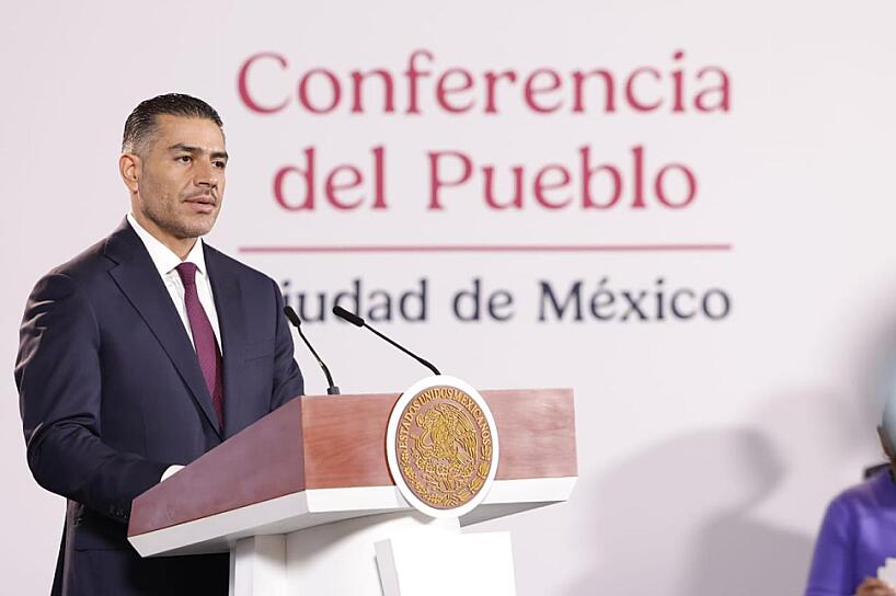 REPORTA GARCÍA HARFUCH 70 MIL DETENIDOS Y REDUCCIÓN DE HOMICIDIOS