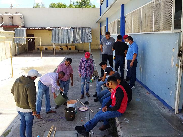 ARRANCA CAMPAÑA DE MEJORAMIENTO DE INSTALACIONES EN LA NORMAL DE SAN MARCOS