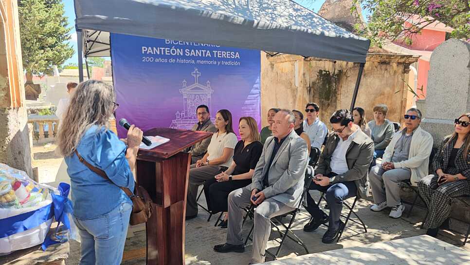 CUMPLE PANTEÓN SANTA TERESA DOS SIGLOS DE HISTORIA EN FRESNILLO