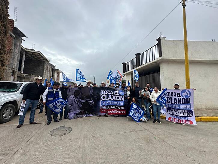 DENUNCIA PAN INTIMIDACIÓN DURANTE MANIFESTACIÓN Y EXIGE ACLARACIONES EN CALERA