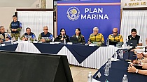 COORDINAN AUTORIDADES OPERATIVOS PREVENTIVOS POR HURACÁN TRUDY Y FRENTE FRÍO