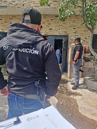 REALIZA FGJEZ DILIGENCIAS DE BÚSQUEDA DE PERSONAS DESAPARECIDAS EN VILLANUEVA