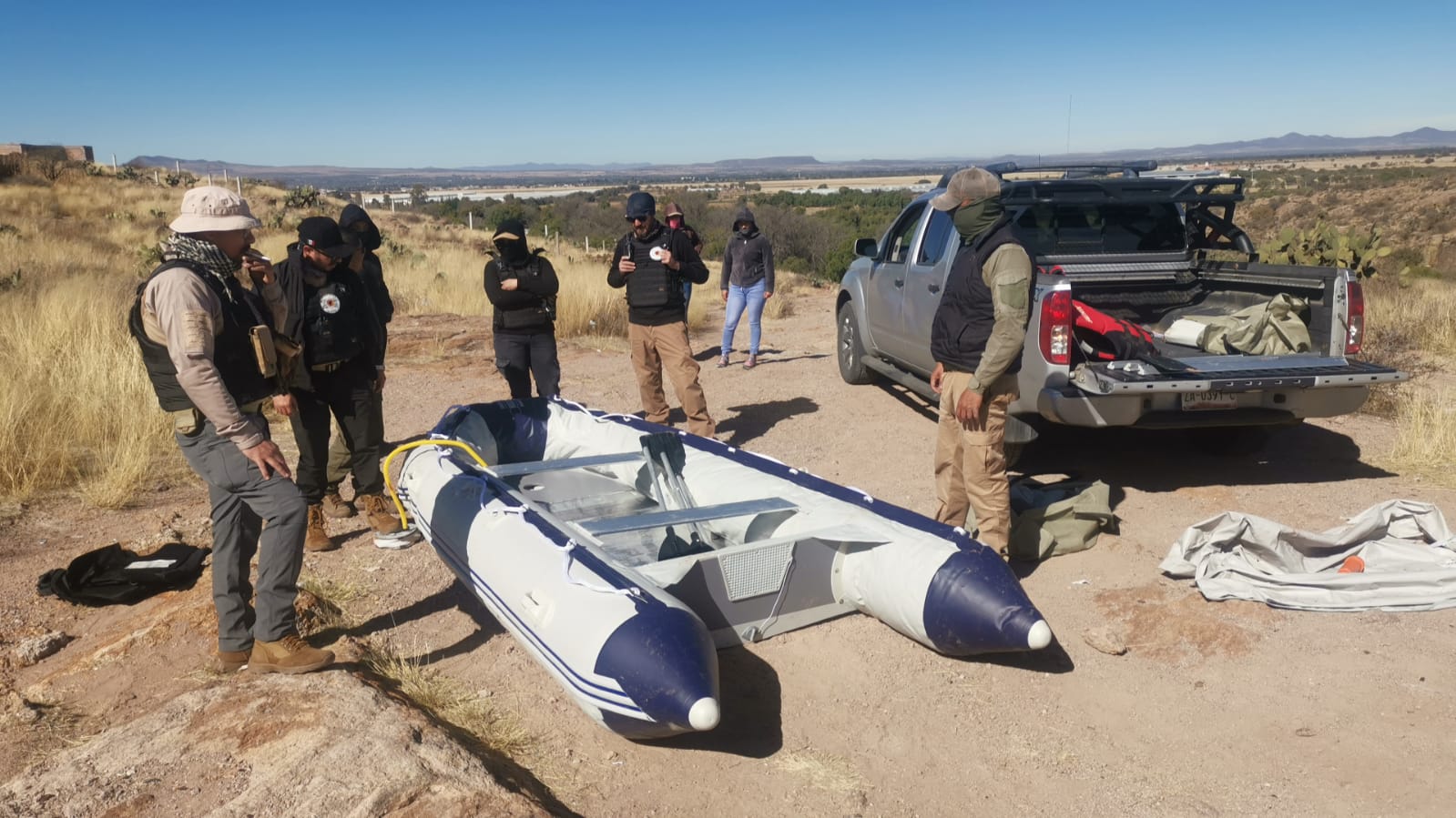 CONTINÚAN BÚSQUEDAS FORENSES EN LORETO Y VILLA GARCÍA