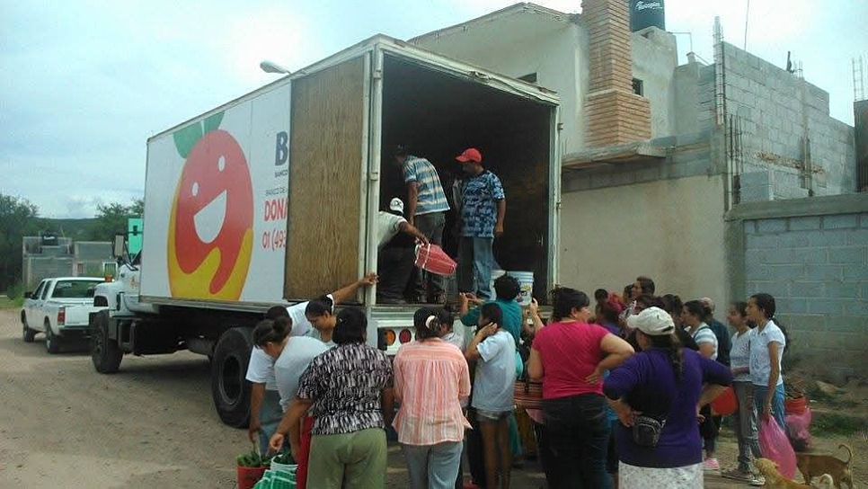DUPLICA BANCO DE ALIMENTOS DE FRESNILLO SU META DE ARROZ