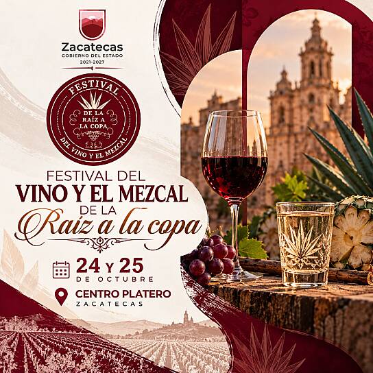 ORGANIZA SECRETARÍA DE ECONOMÍA CUARTO FESTIVAL DEL VINO Y MEZCAL “DE LA RAÍZ A LA COPA”
