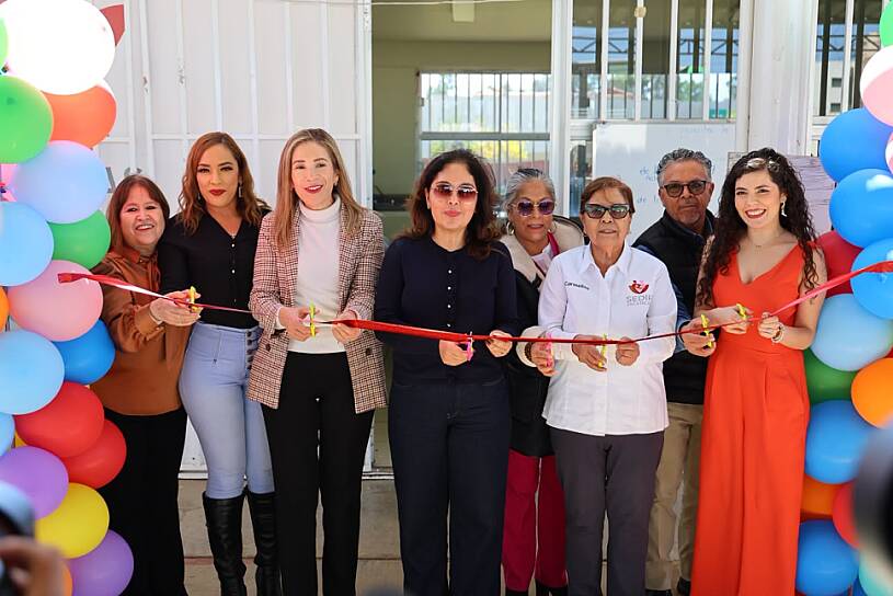 INAUGURA SEDIF NUEVO COMEDOR ESCOLAR EN CALERA