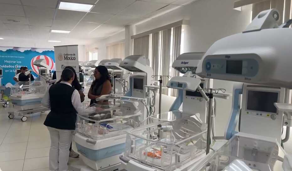 RENUEVA HOSPITAL GENERAL DE FRESNILLO EQUIPO EN ÁREAS DE PEDIATRÍA