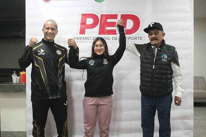 DISTINGUEN A GIOVANNA ÁVILA Y ENTRENADORES CON PREMIO ESTATAL DEL DEPORTE 2026