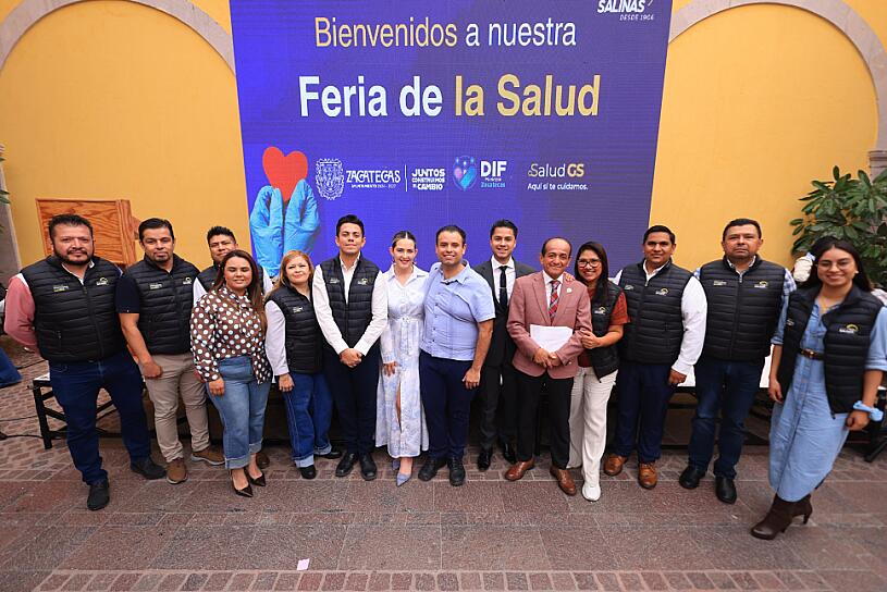 LLEGA FERIA DE LA SALUD A ZACATECAS
