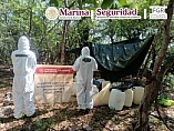 LOCALIZAN LABORATORIO CLANDESTINO PARA PRODUCIR METANFETAMINA EN CULIACÁN, SINALOA