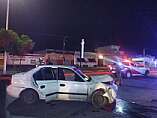 ATIENDEN RESCATISTAS ACCIDENTE VEHICULAR EN CARRETERA A SAUCEDA DE LA BORDA