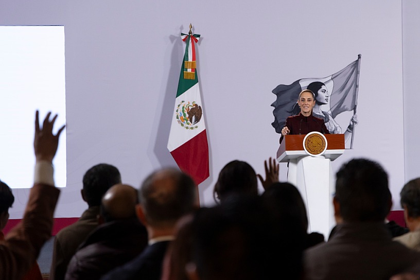 PRESENTA CLAUDIA SHEINBAUM CONSEJO PARA AUTOMATIZAR ABASTO DE MEDICAMENTOS