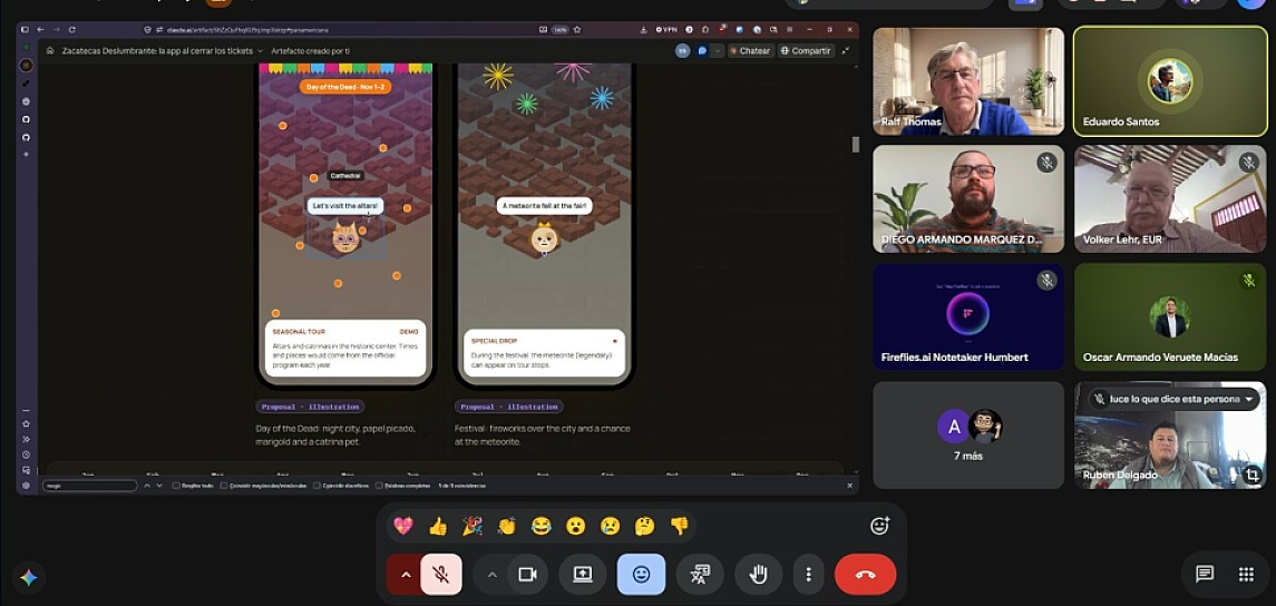 DESARROLLAN 35 CHATBOTS TURÍSTICOS EN CAPACITACIÓN DE ZACATECAS Y ALEMANIA