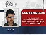 RECIBE ÁNGEL “N” SENTENCIA DE NUEVE AÑOS POR DELITOS EN PINOS