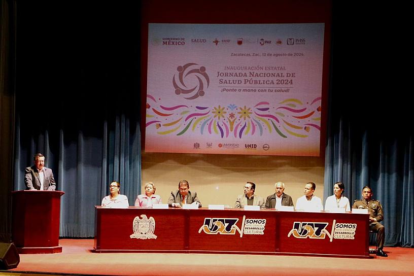 ARRANCA LA JORNADA NACIONAL DE SALUD 2024 EN ZACATECAS