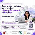 INVITA COZCYT A CONFERENCIA GRATUITA PARA PREVENIR EL AGOTAMIENTO LABORAL